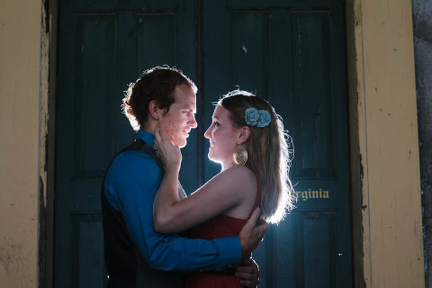 Downtown McKinney Engagement Photographer