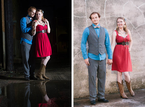 Downtown McKinney Engagement Photography