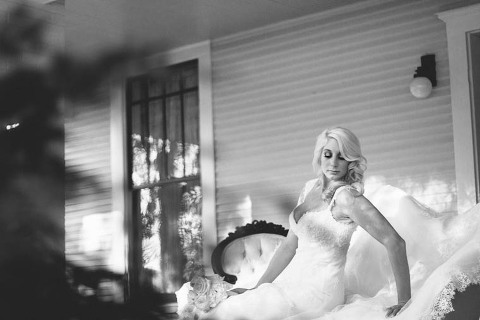 Downtown McKinney Bridal Portraits