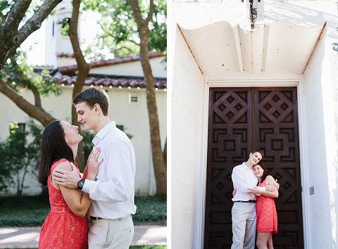 Dallas Arboretum Engagement Photos