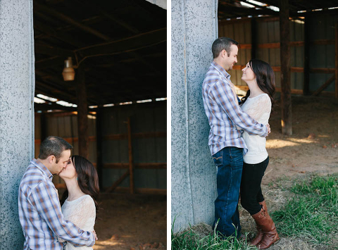 Barn Engagement Pictures
