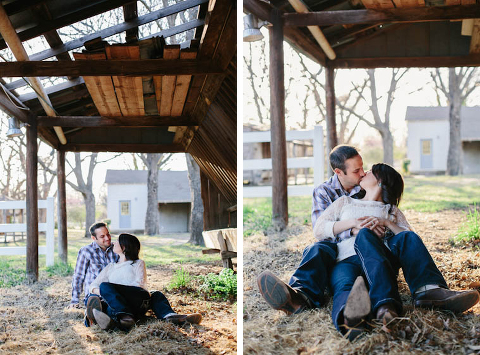 Rustic Engagement Pictures