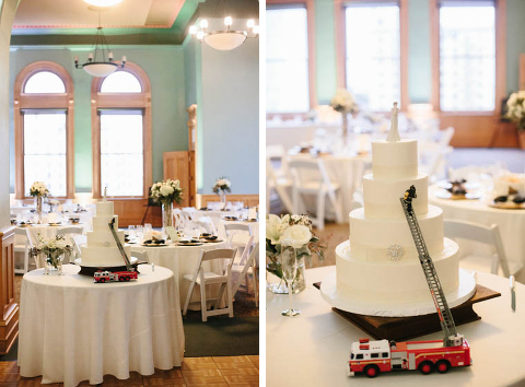 Fireman Wedding Cake