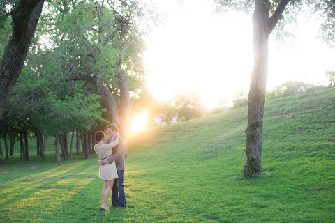 Trinity River Park Engagement Photography