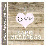 featured on i love farm weddings