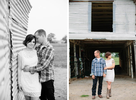 Barn Engagement Pictures