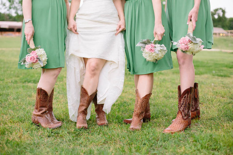 Cowboy Boot Wedding Pictures