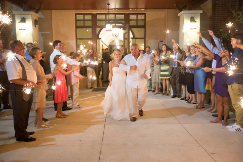 Sparkler Wedding Exit