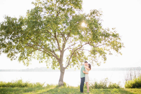 White Rock Lake Engagement