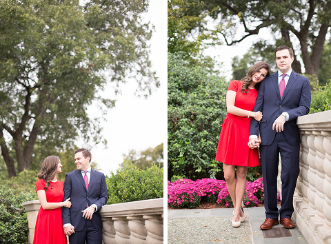 Dallas Arboretum Engagement Photography