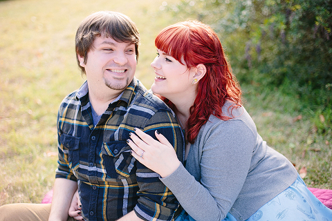 White Rock Lake Engagement Photos