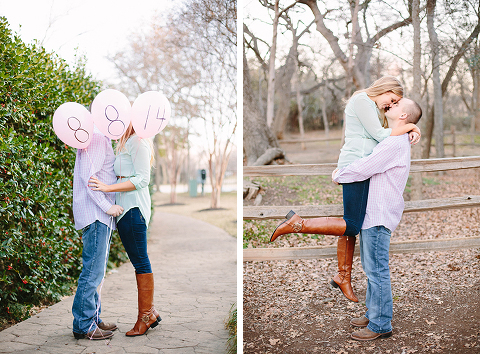 Grapevine Botanical Gardens Engagement